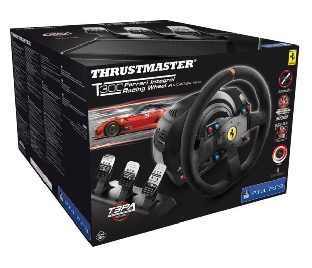 Thrustmaster T300 Ferrari Integral RW Alcantara Edition - 265131 - zdjęcie 9